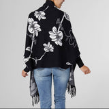 Printed Cardigan-Wrap 2 in 1