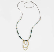 Load image into Gallery viewer, Cascade Necklace Green