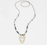Cascade Necklace Green