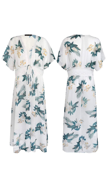 Kimono Cover Up Floral Women