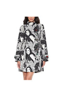 Load image into Gallery viewer, Desigual Coat Black And White Trench Coat