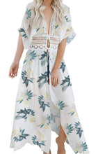 Load image into Gallery viewer, Kimono Cover Up Floral Women