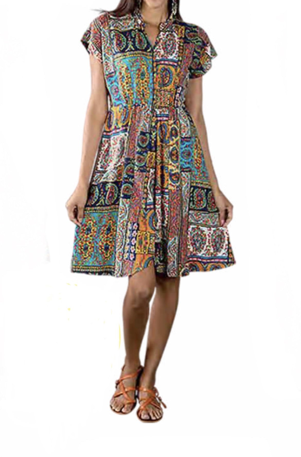 Multicolor dress women