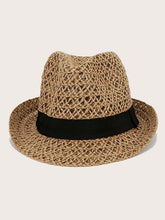 Load image into Gallery viewer, Men Straw Hat
