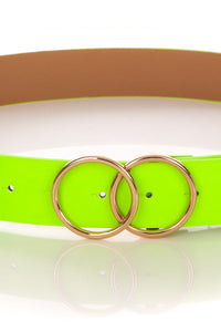 Double O-ring Neon Belt
