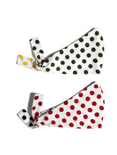 Load image into Gallery viewer, Cotton Polka Knot Mask Reversible