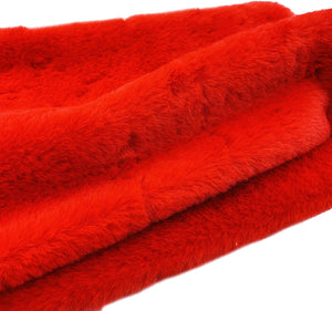 Faux Fur Warm Soft Furry Wrap Around Loophole Scarf