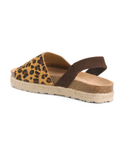 Load image into Gallery viewer, Leopard Leather Espadrilles